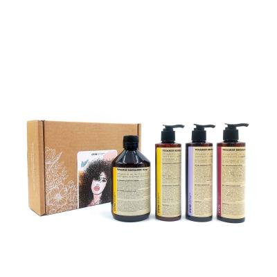 Vitamin Orange Pack Curly 4 Passos