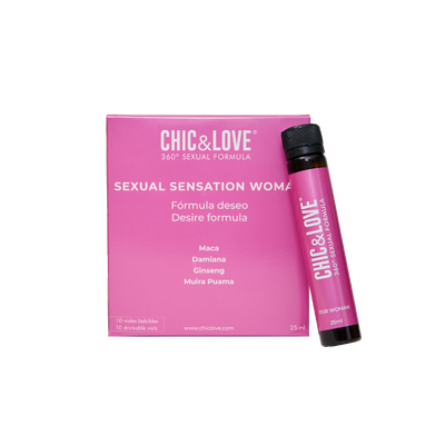 Chic&Love Elixir Sexual Booster Para Mulher 