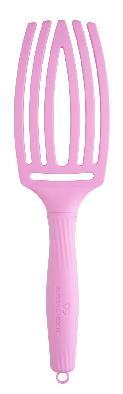 Olivia Garden Fingerbrush Boar & Nylon ThinkPink 2025 – Pink Tokyo (M)