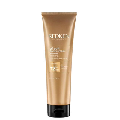 Máscara Redken All Soft Heavy Cream 250 ml – Nutrição Intensa e Suavidade