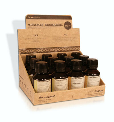 Mini Vitamin Expositor 6Sh Original+6Sh Orange