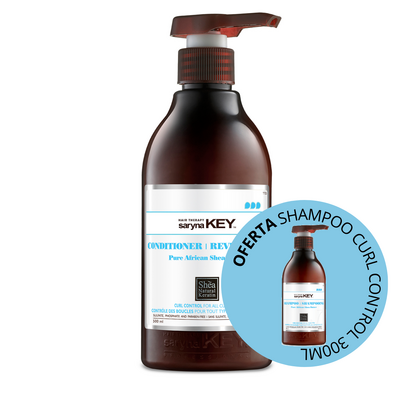 Condicionador Curl Control Treatment Saryna Key 300ml | Definição e Desembaraço de Caracóis