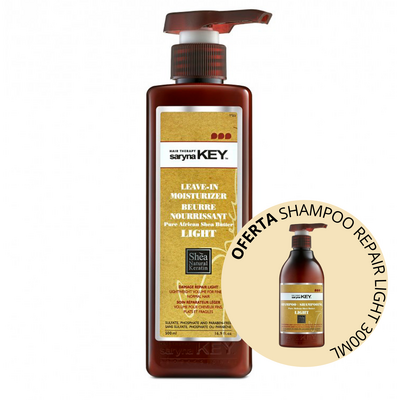 Leave In Moisturizer Damage Light Saryna Key 300ml | Reparação Leve sem Enxaguar